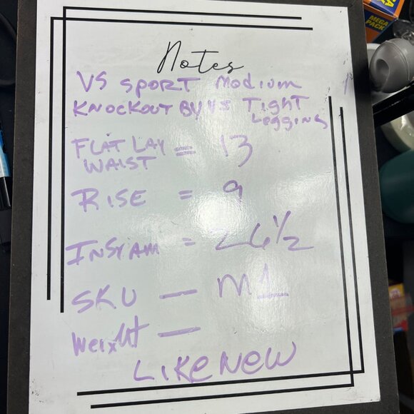 Victoria Sport Knockout by Victoria Secret Leggings Workout Pants Size M Purple - Picture 11 of 11